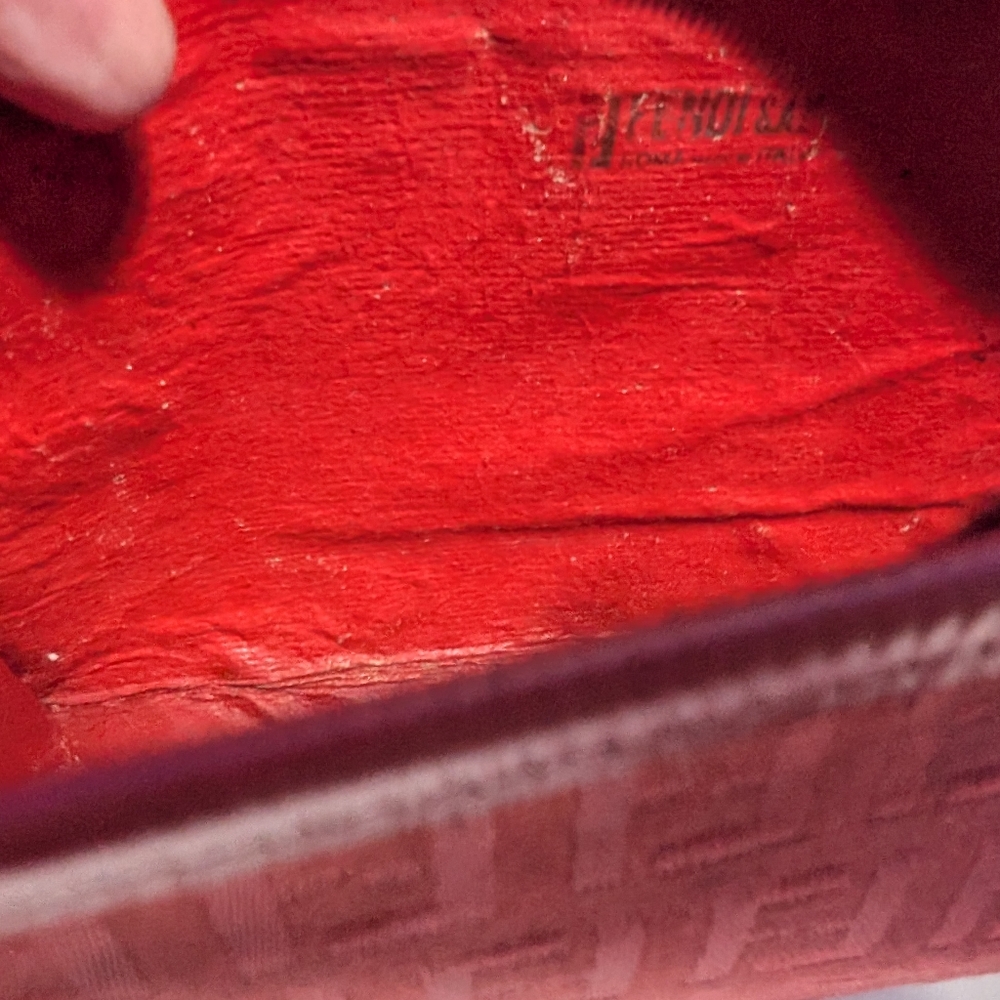 Fendi Red Clutch - Picture 9 of 11